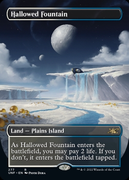 Hallowed Fountain Unfinity - Bordless